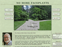 Tablet Screenshot of nomorefaceplants.com